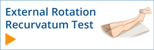 External Rotation Recurvatum test